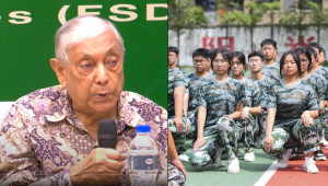 চীনের মতো আমাদের একটা ন্যাশনাল আর্মি করা প্রয়োজন: সাবেক সেনাপ্রধান