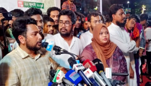 বাধা দিয়ে তারুণ্যের শক্তি এনসিপিকে থামানো যাবে না: নাহিদ ইসলাম