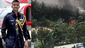 বিধ্বস্তের আগে সাহায্য চেয়ে নিয়ন্ত্রণ কক্ষকে কী বলেছিলেন পাইলট তৌকির