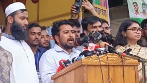 মুজিববাদ ও ভারতীয় আধিপত্যবাদের বিরুদ্ধে নতুন সংবিধান করতে হবে: নাহিদ ইসলাম